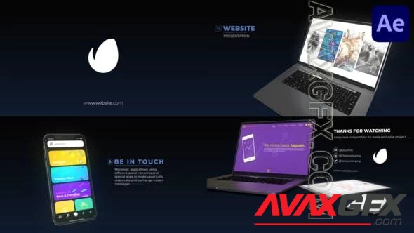Website Presentation for After Effects 48087396 [Videohive]