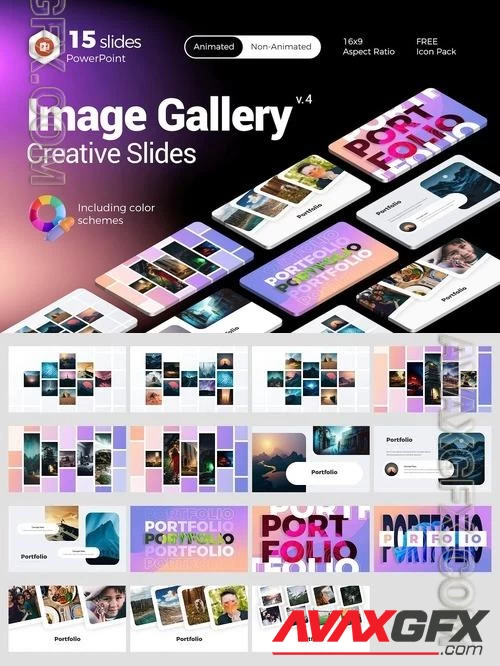 Image Gallery Creative Slides PowerPoint PPTX