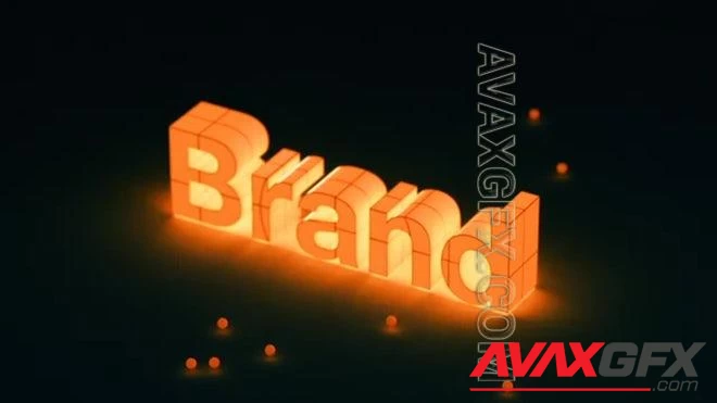 MA - Neon Brand Logo Intro Animation 1575261