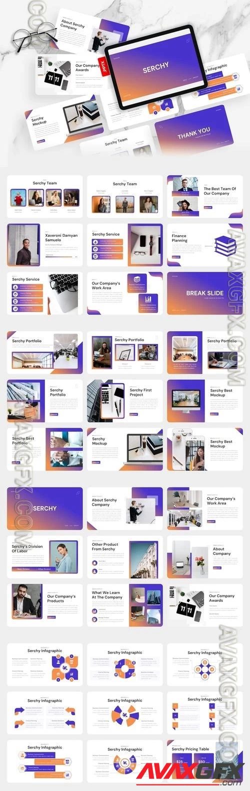 Serchy - Business PowerPoint Template