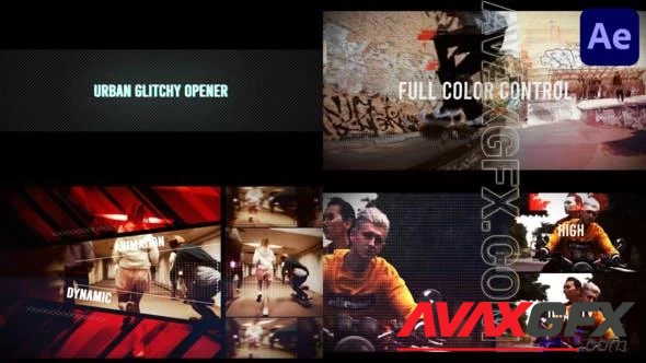 Urban Glitchy Opener for After Effects 47814744 [Videohive]