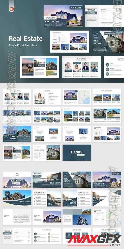 Real Estate PowerPoint Template