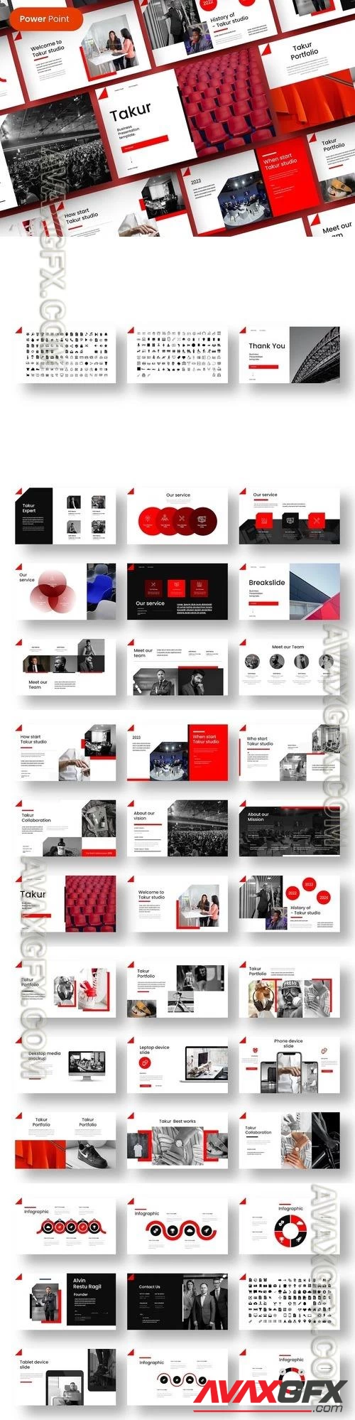 Takur - Business PowerPoint Template