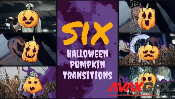 Halloween Transitions 48076382 [Videohive]