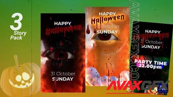Halloween Story Pack 48146799 [Videohive]