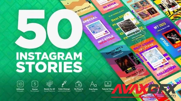 NFT Digital Art Instagram Stories 47879707 [Videohive]