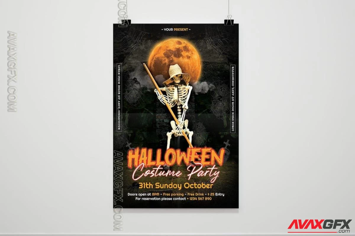 Halloween Costume Party Flyer