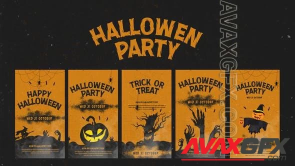 Halloween Party Instagram Stories 48204399 [Videohive]