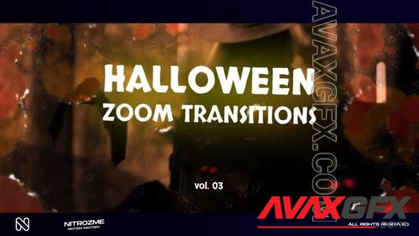 Halloween Zoom Transitions Vol. 03 48378392 Videohive