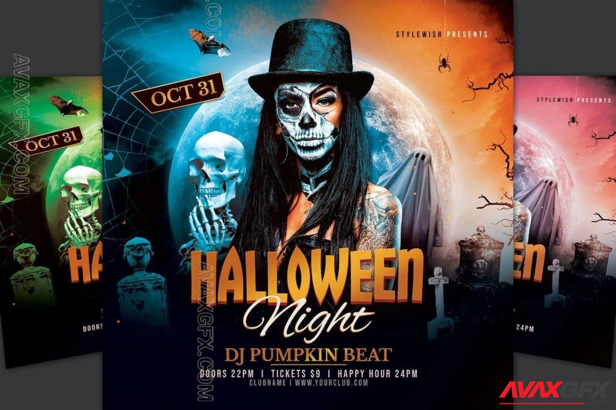 Halloween Night Flyer