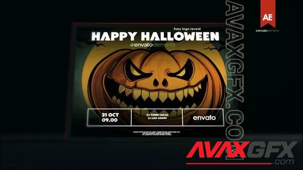 Halloween Logo Card 48285743 Videohive