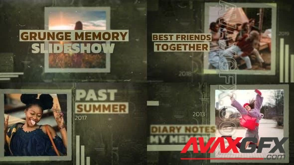 Grunge Memory Slideshow 47985810 [Videohive]