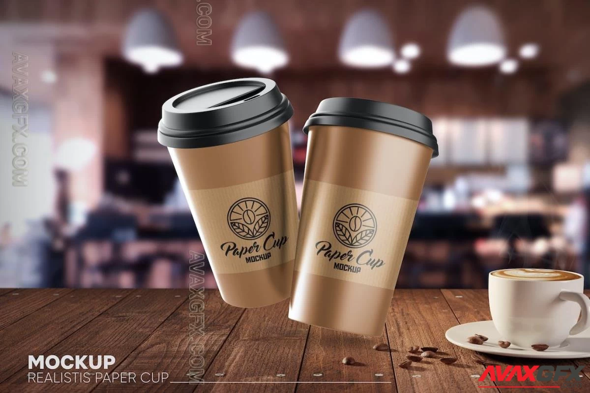 Paper Cup Mockup