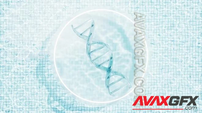 MA - Loop DNA With Water Background 1352031