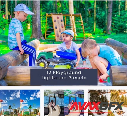 12 Playground Lightroom Presets - VHZ35UK