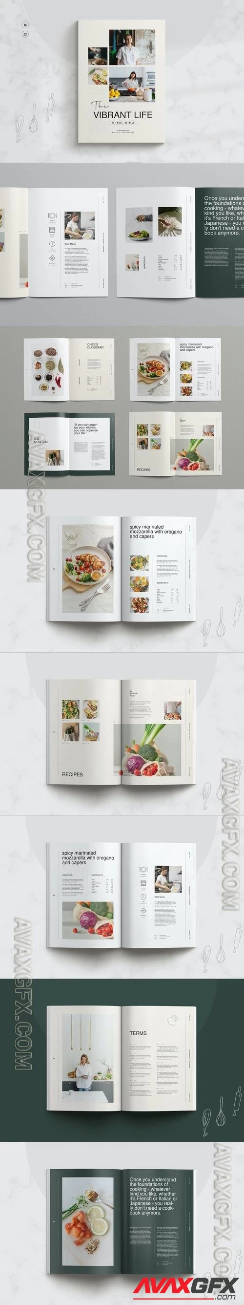 Cookbook | Recipe Book [INDD]