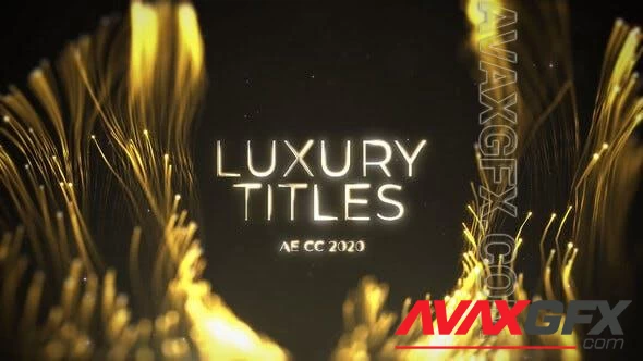 Luxury Gold Streaks Titles 48141086 [Videohive]