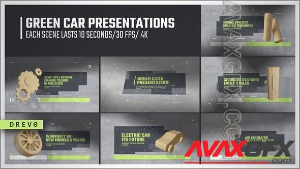 Green Car Presentation/ Tesla/ Electric Car/ Eco Planet/ Renewable Energy/ Ecology/ Battery/ Bio 38766981 [Videohive]