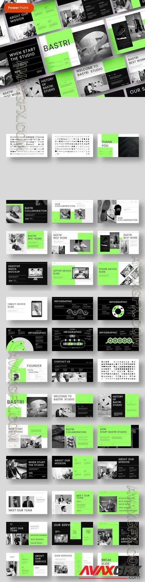 Bastri - Business PowerPoint Template [PPTX]