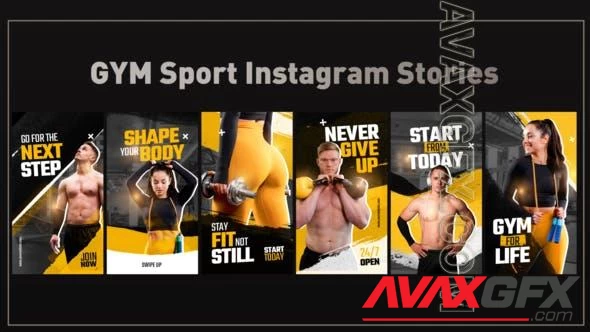 GYM Sport Instagram Stories 47912720 [Videohive]