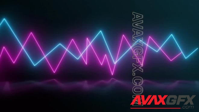 MA - Neon Waves Animation 1364682