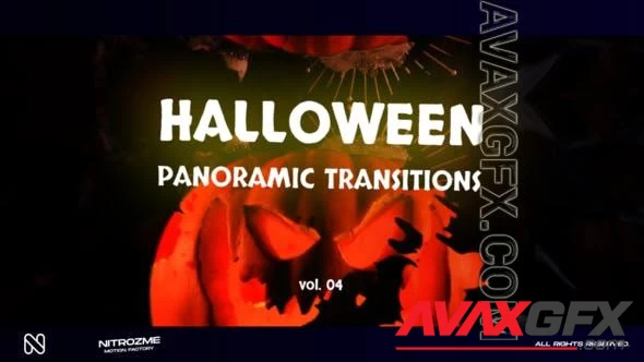 Halloween Panoramic Transitions Vol. 04 48378188 Videohive