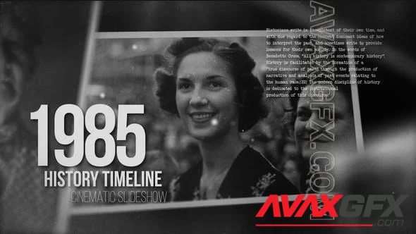 History Timeline Slideshow - Pictures from the Past 47879642 [Videohive]