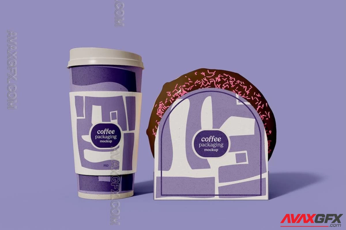 Take away Coffee Cups Mockup