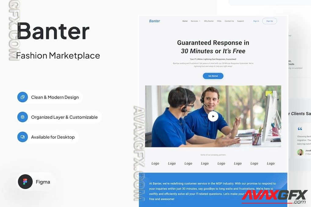 Banteren - Customer Services Website V.1
