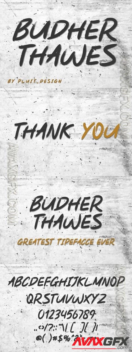 Budher Thawes Font