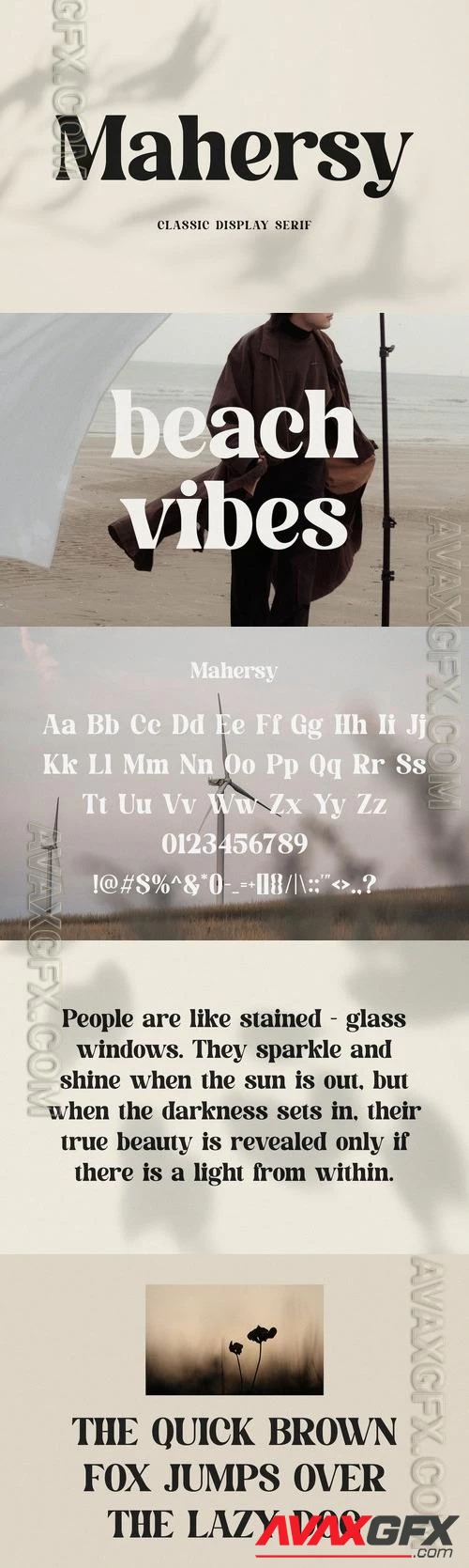 Mahersy - Classic Display Serif