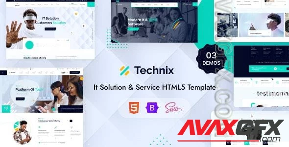 Technix - Technology and IT Solutions HTML Template 44871472