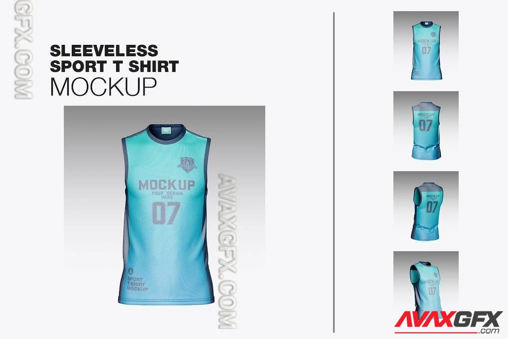 Sleeveless Shirt Mockup