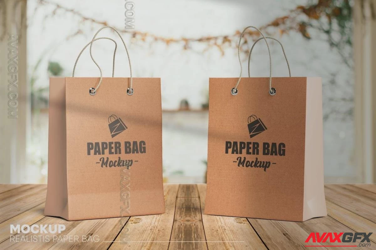 Paper Bag Mockup