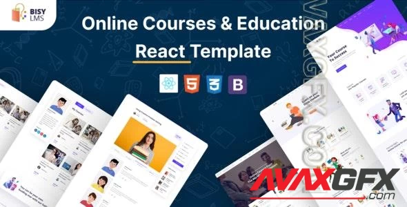 Bisy - Online Courses and Education React Template 46885752