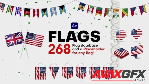 Flags for After Effects 48107273 [Videohive]