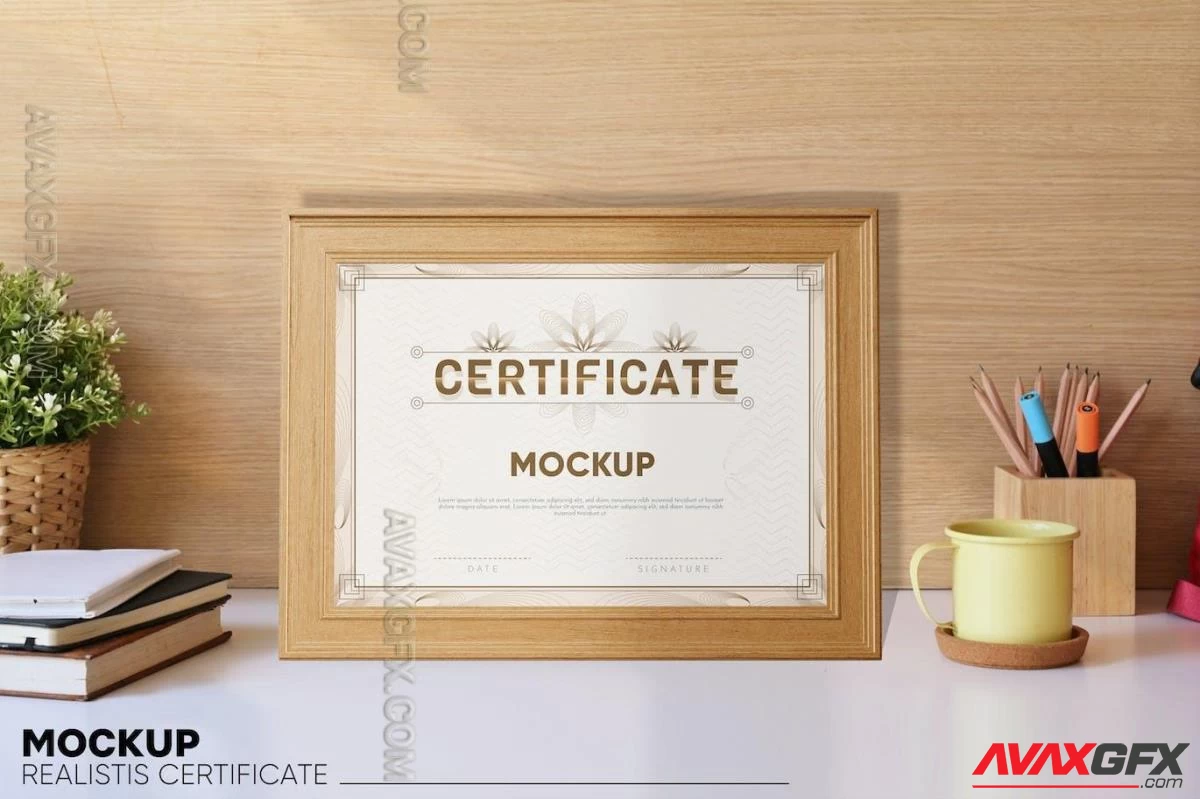 Certificate Mockup