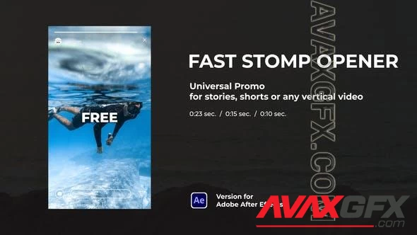 Fast Stomp Opener - Vertical for Stories 48163345 [Videohive]