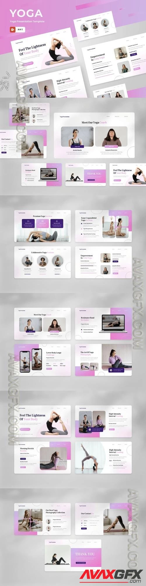 Yoga Powerpoint Template