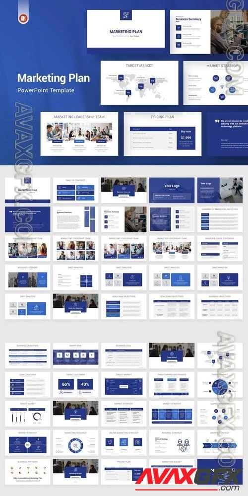 Marketing Plan PowerPoint Template