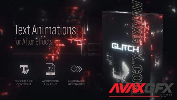 Text Animation Presets | Glitch 47600501 [Videohive]