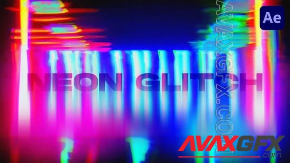 Neon Glitch Transitions | After Effects 47929958 [Videohive]