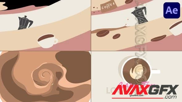 Coffee Shop Quick Logo Opener for After Effects 47853081 [Videohive]