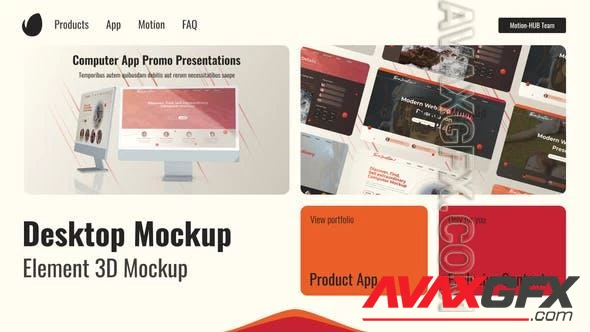 Web Promo Desktop Mockup 47741284 [Videohive]