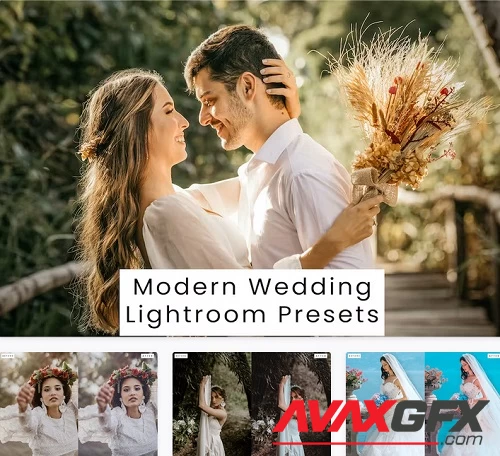 Modern Wedding Lightroom Presets - U6MKNHM