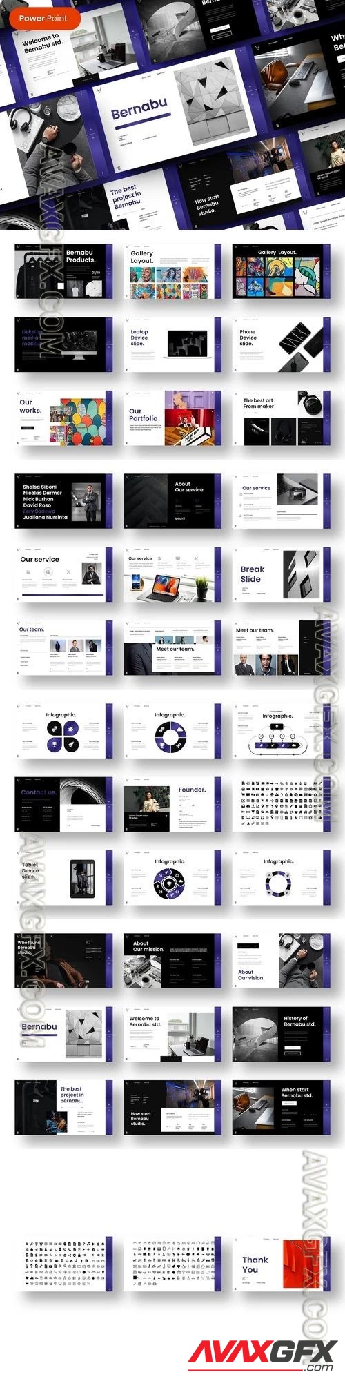 Bernabu - Business PowerPoint Template