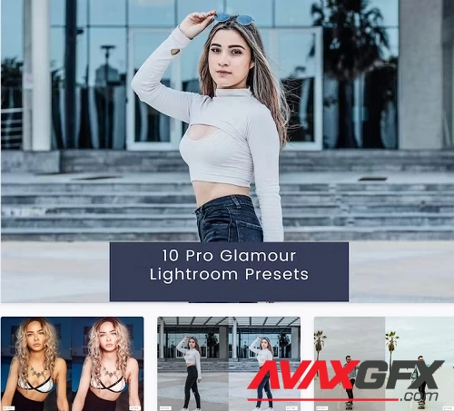 10 Pro Glamour Lightroom Presets - CS945L4