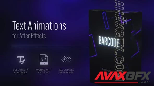 Text Animation Presets | Barcode 47600408 [Videohive]