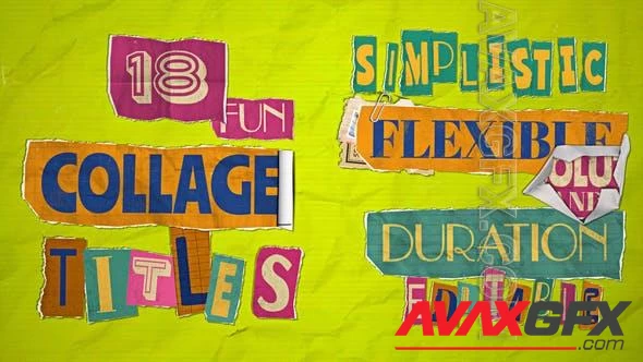 Collage and Paper Titles 45741626 [Videohive]