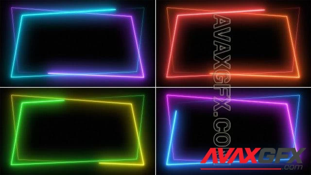 MA - Neon Frame Background Pack 1544298